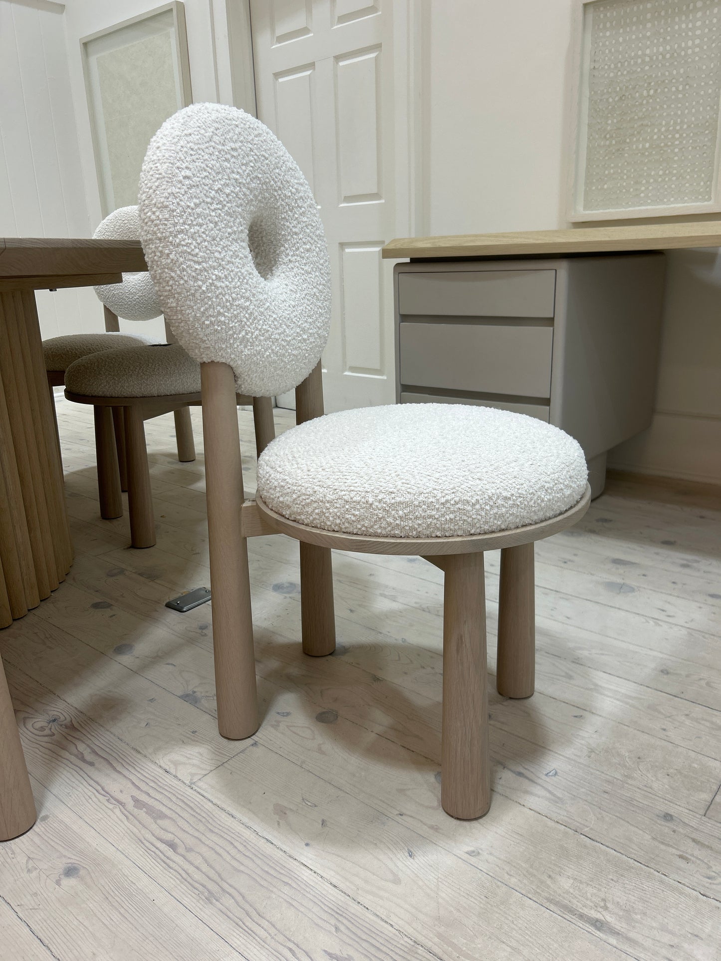 Button Dining Chair