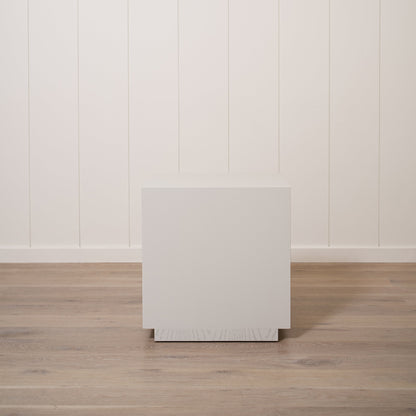 As Shown: 24"L x 20"D x 25"H | Material: Solid Ash | Finish: Wire Brushed Painted Revere Pewter