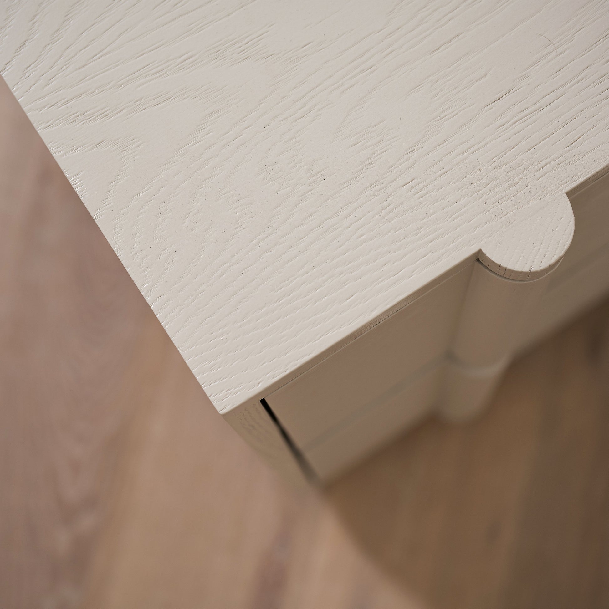 As Shown: 24"L x 20"D x 25"H | Material: Solid Ash | Finish: Wire Brushed Painted Revere Pewter