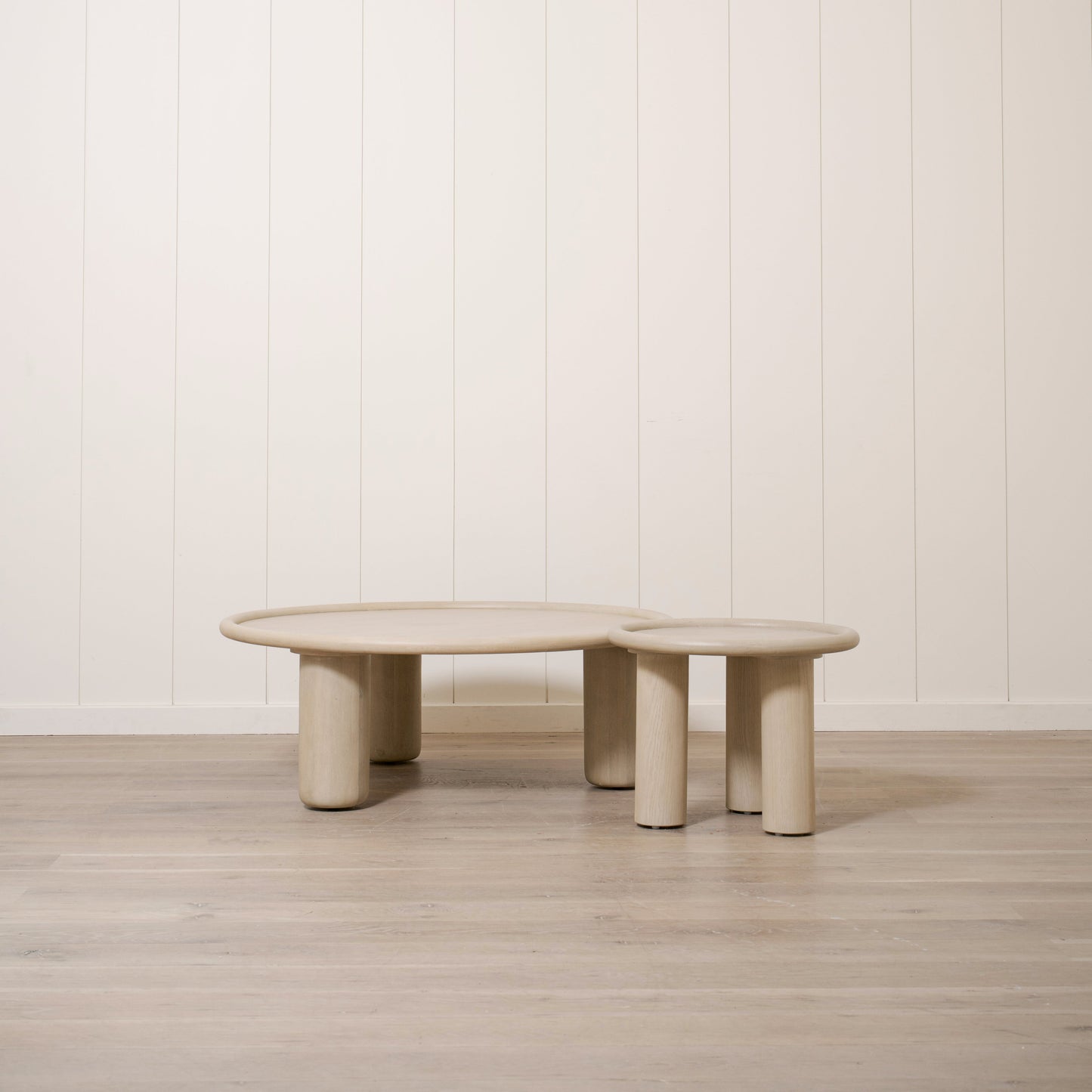 Abigail - Coffee Tables - 2 Piece Set - Bran