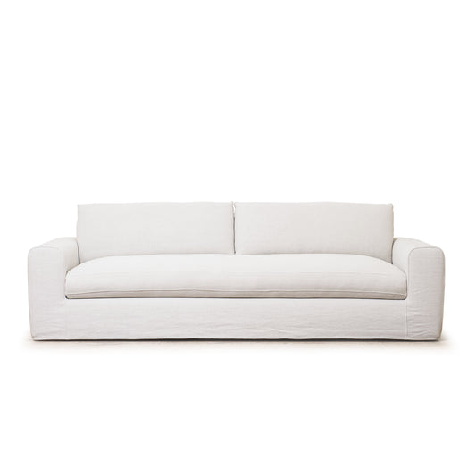 As Shown in Large, Slipcovered in Frame Natural