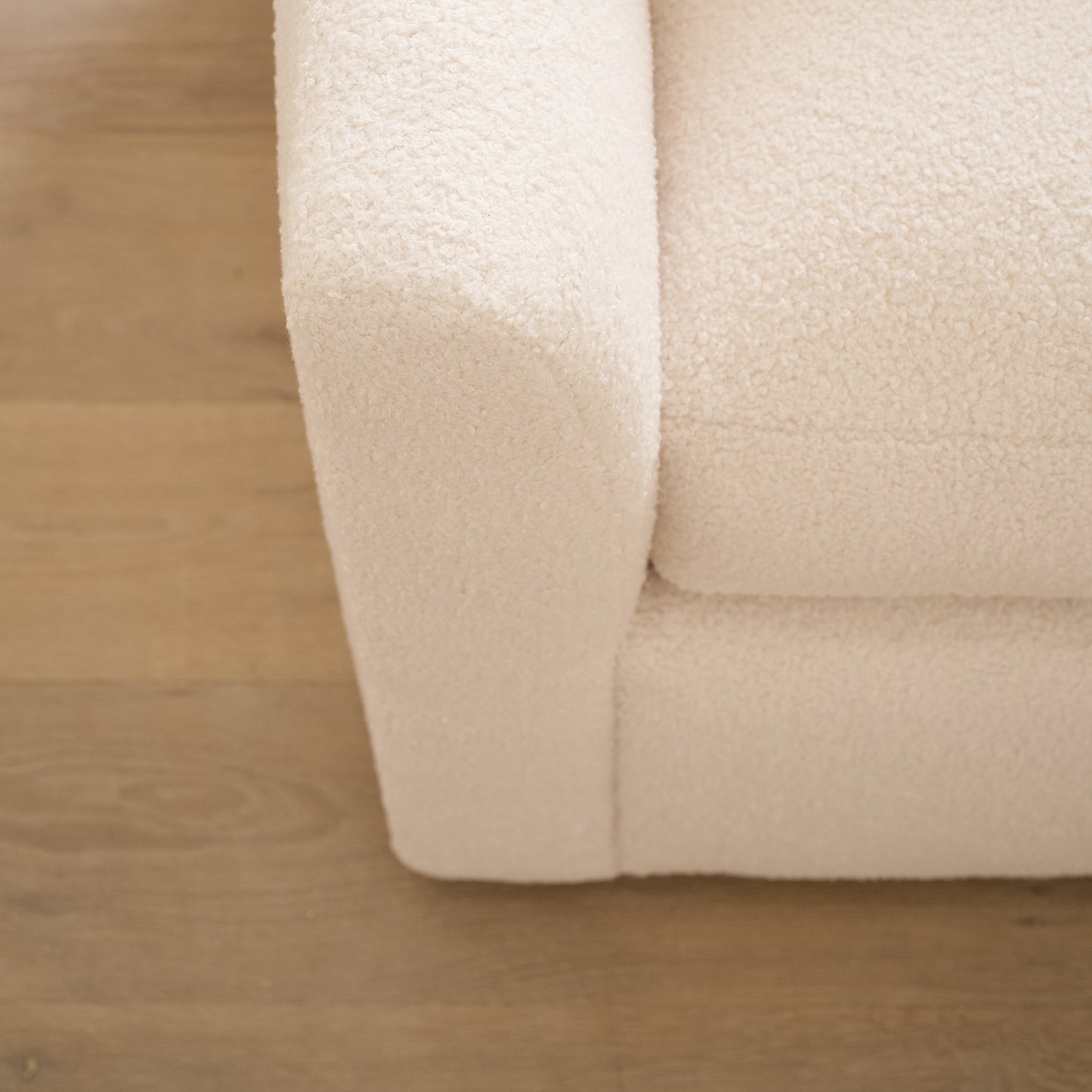 As Shown: 35"L x 39"D x 33"H | Style: Upholstered | Fabric: Peak Ivory | Base: Swivel | Finish: N/A 