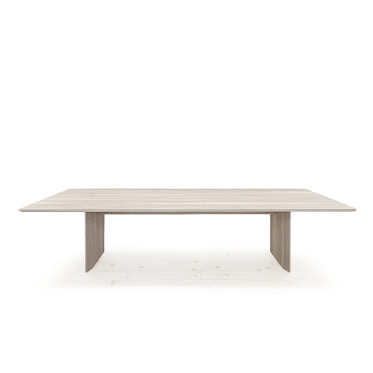 Justine Dining Table, Muskoka Living Collection - Shown in Mint White Natural 