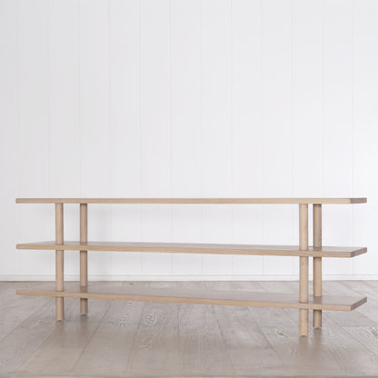 Jones Custom Flat Shelve Console Table