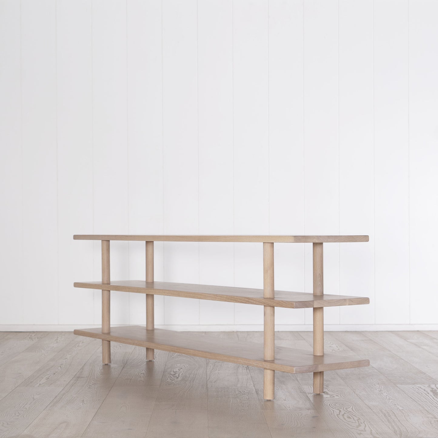 Jones Custom Flat Shelve Console Table