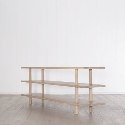 Jones Custom Flat Shelve Console Table