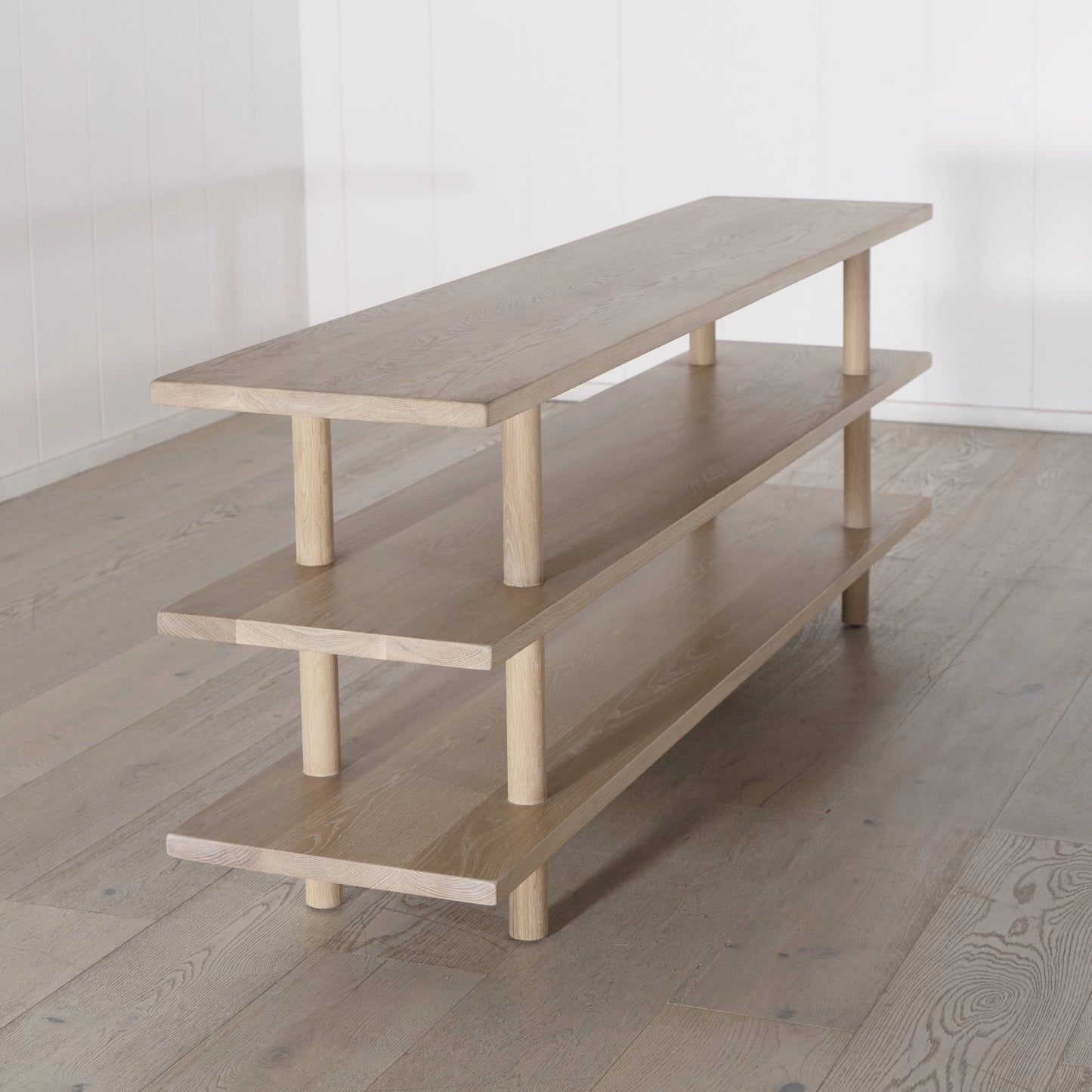 Jones Custom Flat Shelve Console Table