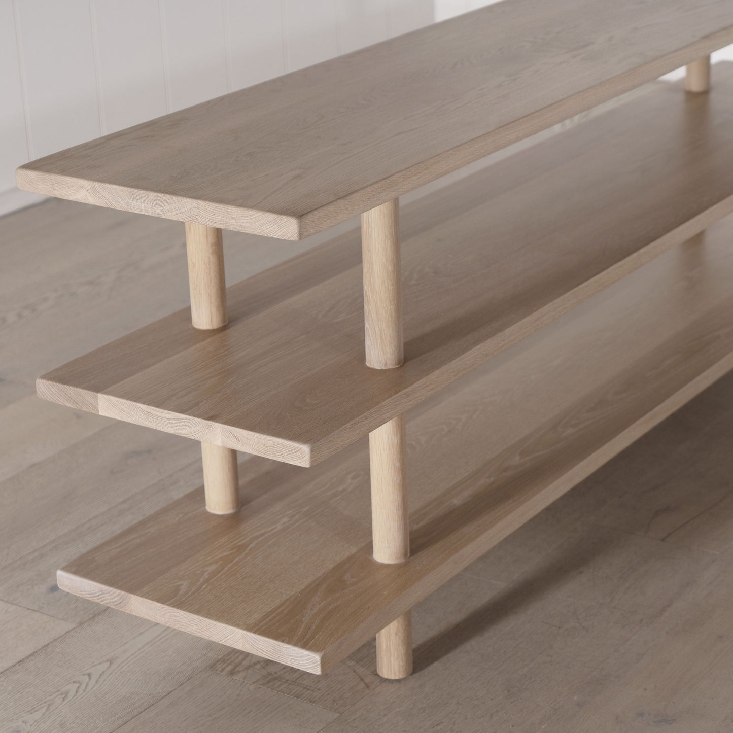 Jones Custom Flat Shelve Console Table