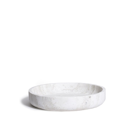 As Shown in White Travertine