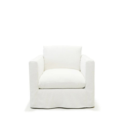 Monterey Chair, Muskoka Living Collection- Shown in slipcovered Rome Ivory.