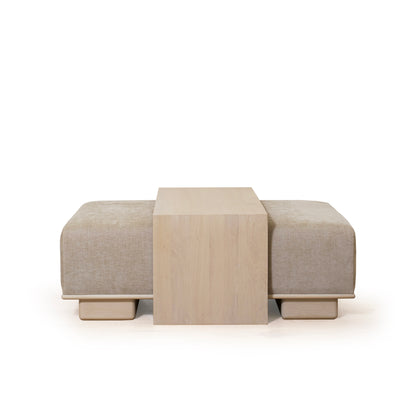 Noah Ottoman With Table