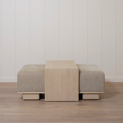 Noah Ottoman With Table