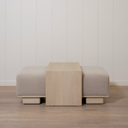Noah Ottoman With Table