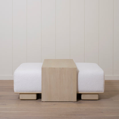 Noah Ottoman With Table
