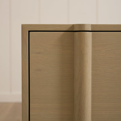 As Shown: 24"L x 20"D x 25"H | Material: Solid Ash | Finish: Natural