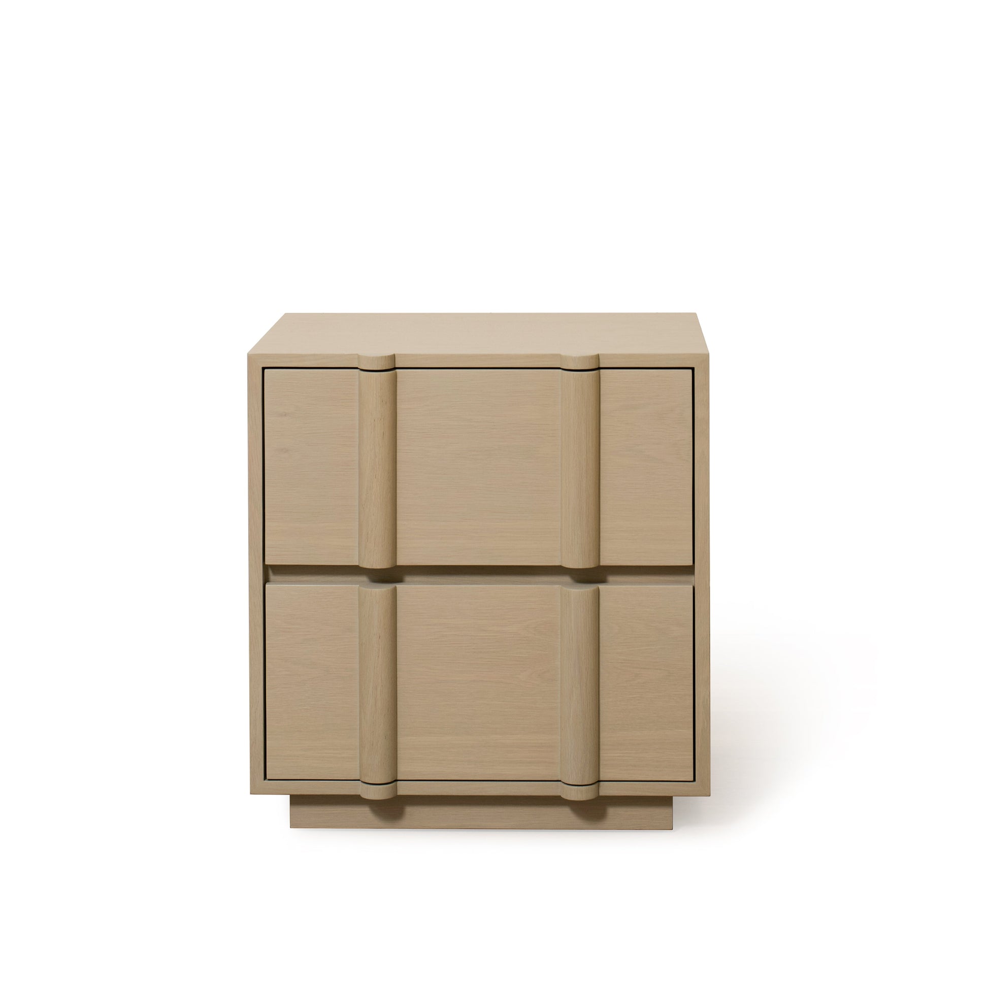 As Shown: 24"L x 20"D x 25"H | Material: Solid Ash | Finish: Natural