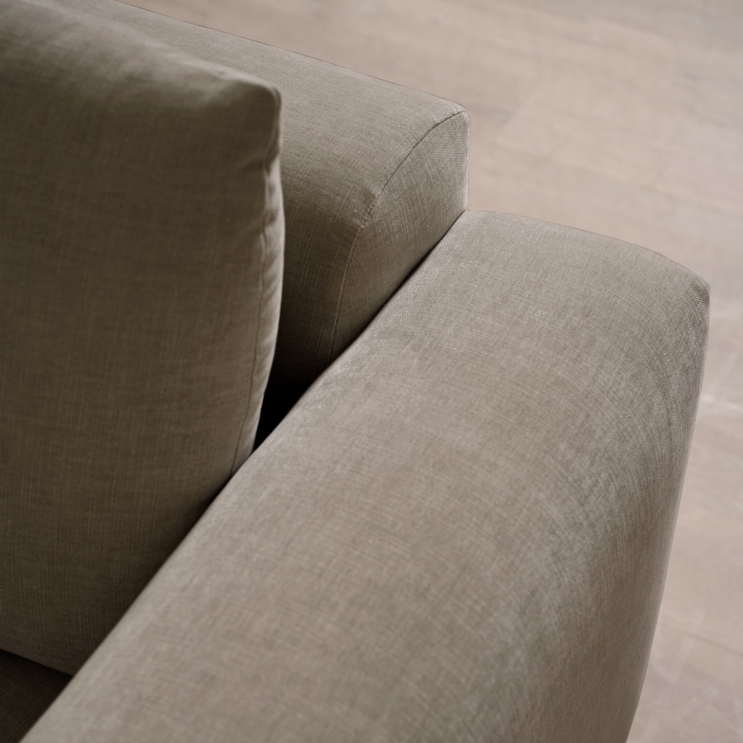 As Shown in Large, Upholstered in Barney Sand
