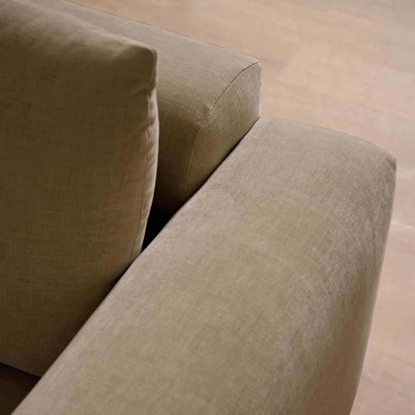 As Shown in Large, Upholstered in Barney Sand