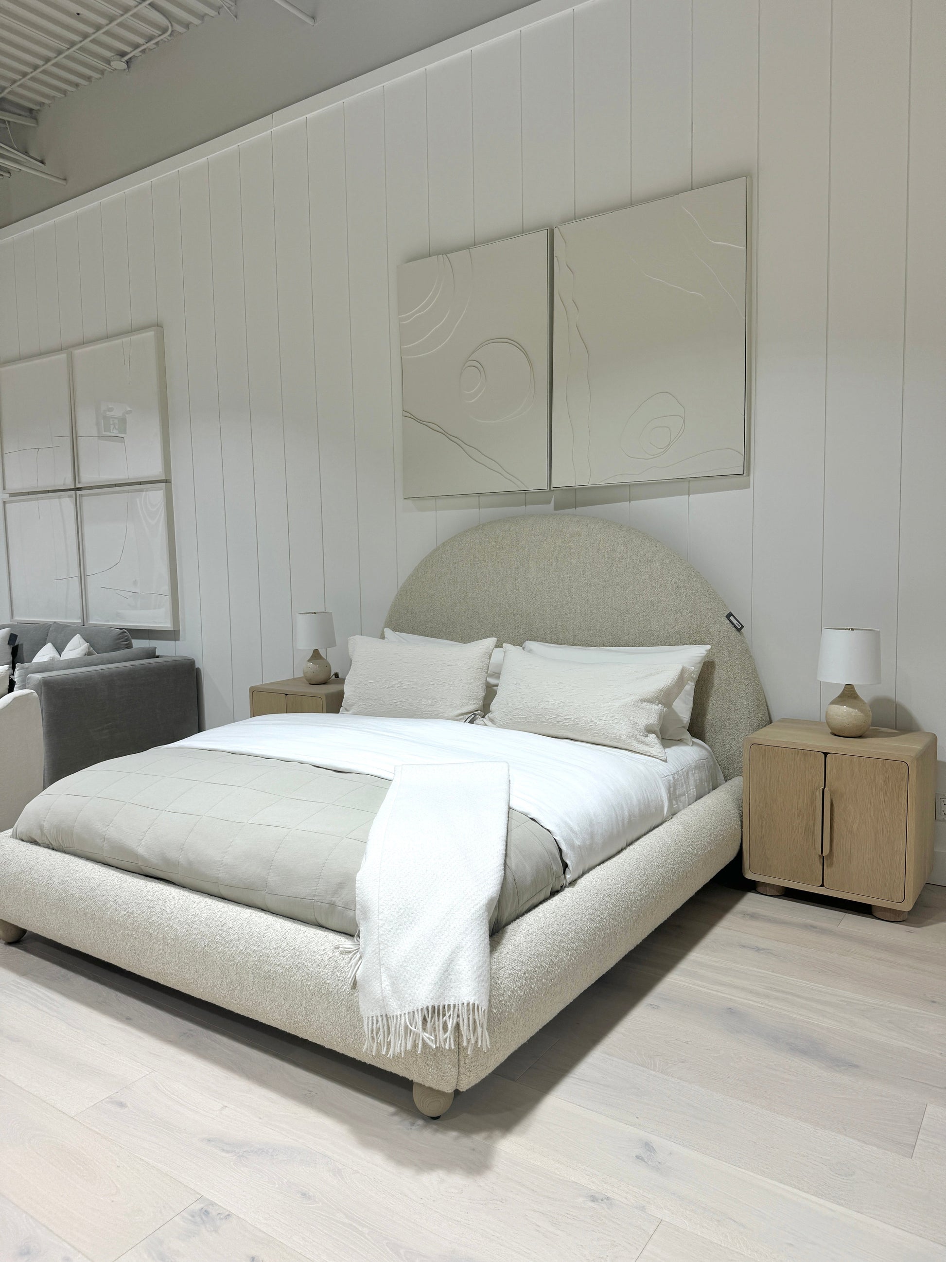 Christopher Bed Berber Natural