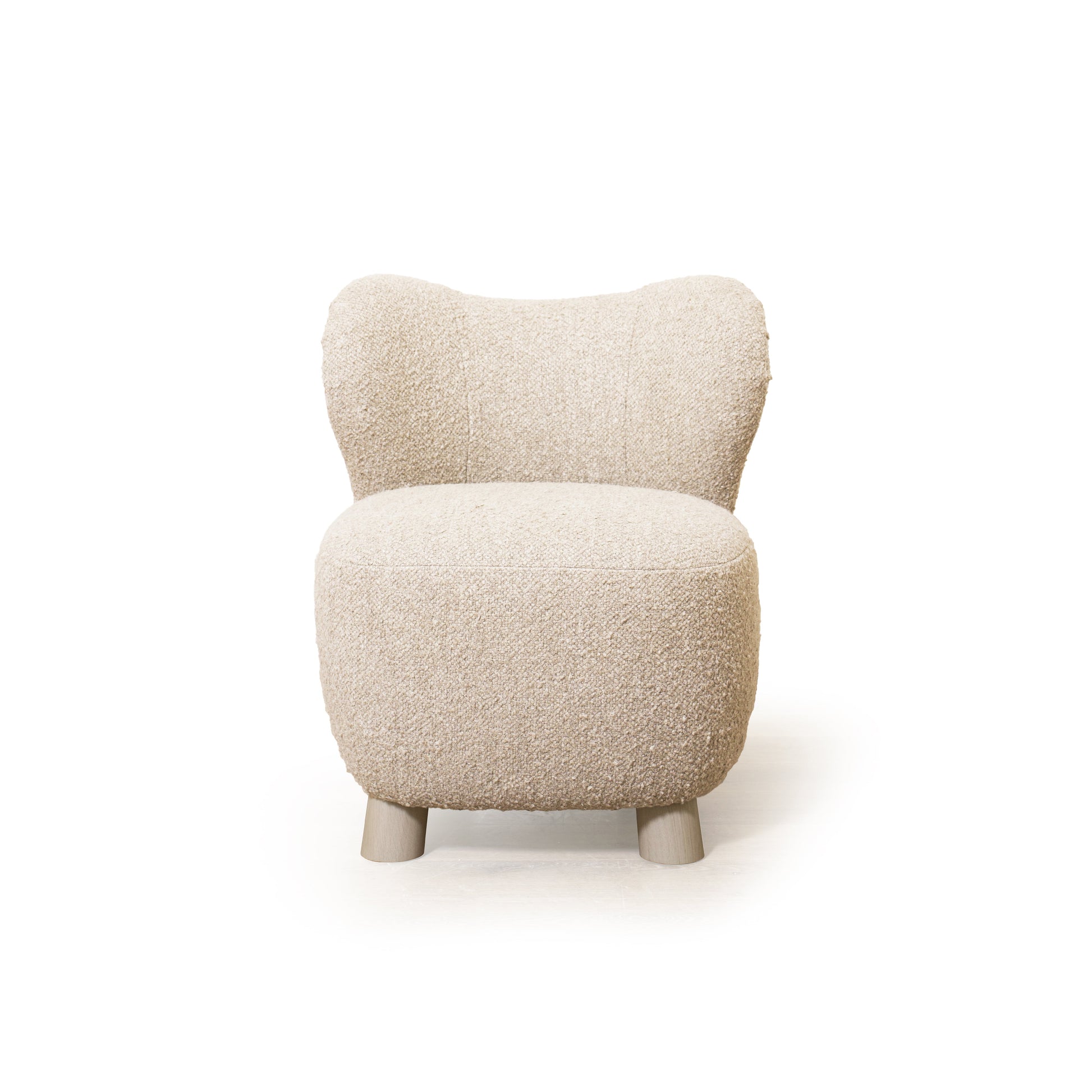 As Shown: 28"L x 29"D x 32.5"H | Style: Upholstered | Fabric: Berber Taupe | Finish: Sand